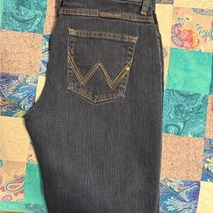 Wrangler Dark Blue Denim Jeans